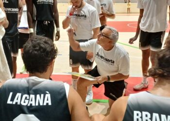 VIDEO. Coach Lardo e la preseason della Juvecaserta: “Crescita costante. A Rieti saremo meno pesanti fisicamente”