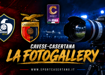 La Casertana si smarrisce a Cava, la fotogallery dell’incontro