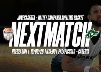 Domani al Palapiccolo la Juvecaserta in campo per l’ultima amichevole precampionato