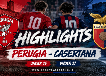 GIOVANILI. Sabato amaro per la Casertana: under 15 e 17 sconfitte a Perugia