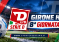 SERIE D L’OTTAVA GIORNATA. La capolista Virtus Francavilla rischia nel derby con la Fidelis, Martina-Nocerina sfida d’alta quota