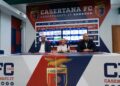 IL NUOVO MISTER DELLA CASERTANA. D’Agostino: “Dopo Cava avrei esonerato anche Guardiola”. Stellone: “Solo a Palermo ho visto questo entusiasmo alla mia presentazione”