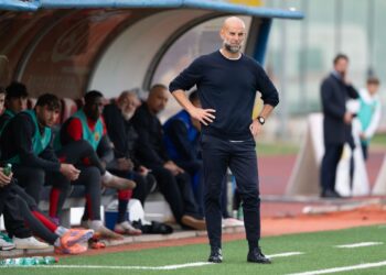 Casertana, Stellone sorride dopo il debutto al Pinto: “Mi è piaciuta la reazione della squadra”